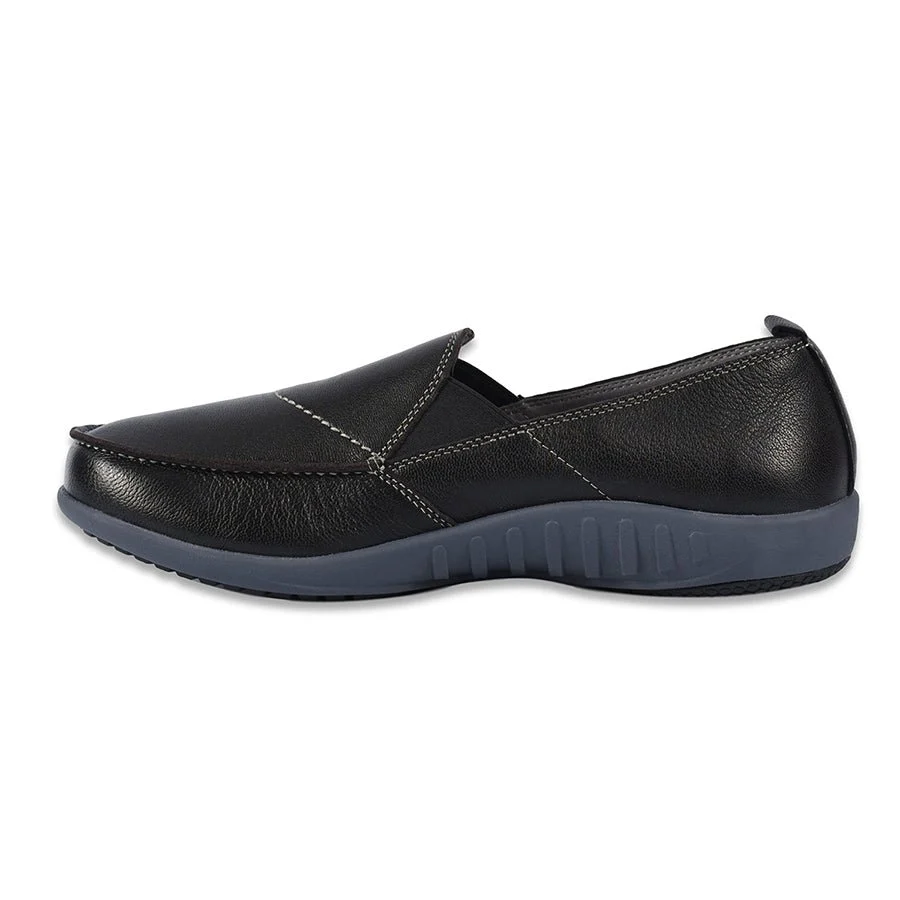 Spenco Siesta Leather Slip-on Shoes for Men - Image 7