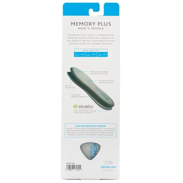 Sof Sole Memory Plus Comfort Insoles - Image 5