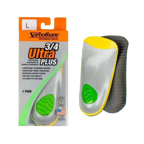 Sorbothane 3/4-Ultra PLUS Stability Insoles - Image 3