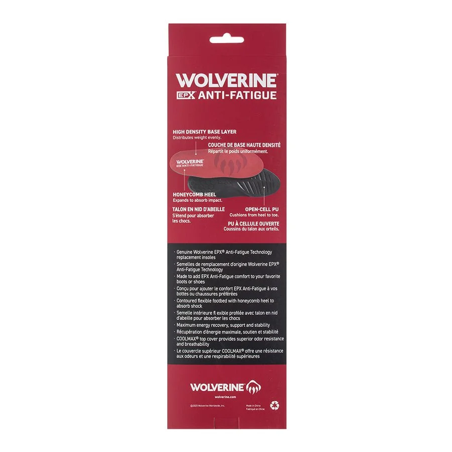 Wolverine EPX Anti-Fatigue 9MM Insoles - Image 4