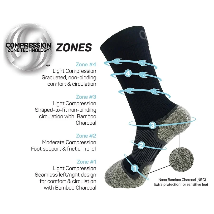 OS1st WP4 Wellness Socks - Crew - Image 2