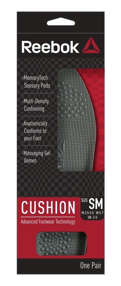 Reebok Cushion Insoles - Men's 3.5-5.5 / Women's 5-7 - Image 4
